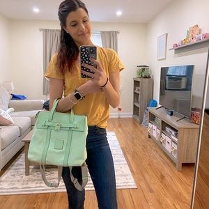 Henri Bender Jetsetter Mini Mint Green Backpack